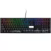 Ducky One 2 RGB Tastatur Gaming USB QWERTY Schwarz Mechanisch Kabelgebunden