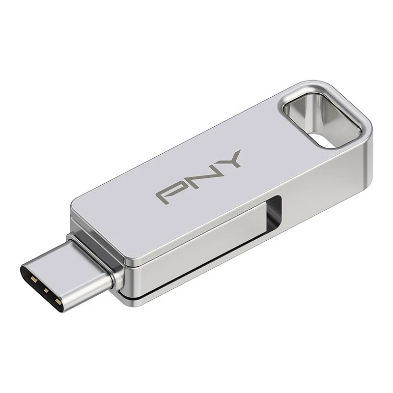 USB-Stick PNY 128 GB USB Typ-A USB Typ-C DUO LINK