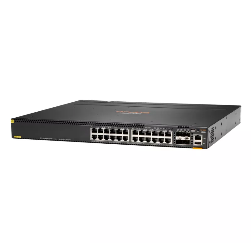 Managed Switch Aruba 6300M 24-Port 1GbE Class 4 PoE & 4-Port SFP56