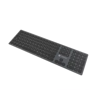 NATEC NKL-1830 Tastatur Universal RF Wireless Bluetooth QWERTY Spanisch Schwarz Grau