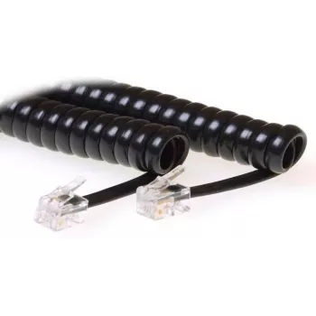 Telefonkabel Microconnect MPK10400 RJ-10 RJ-10 4 m Schwarz