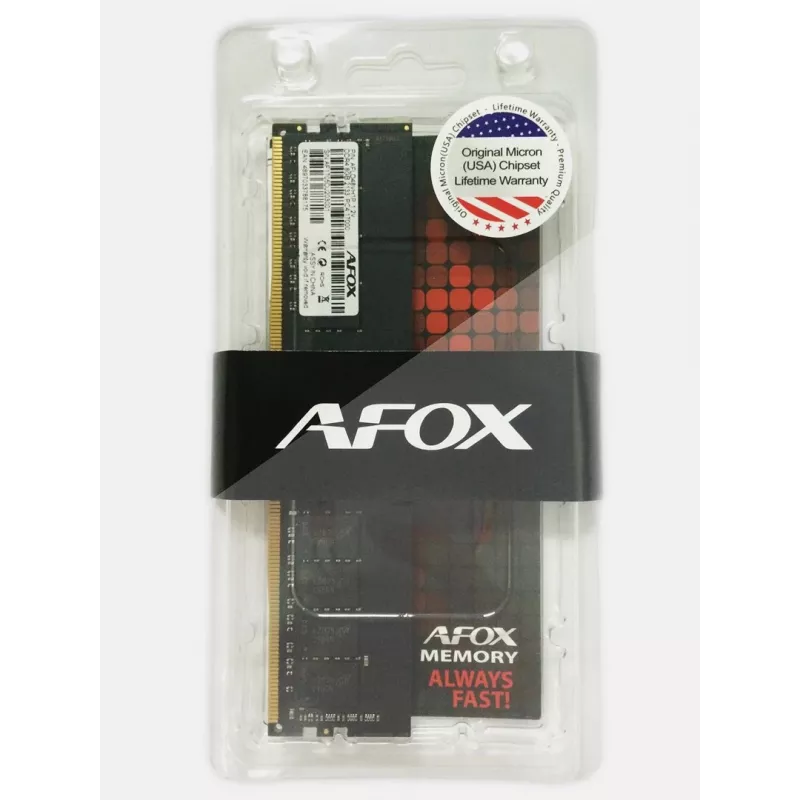 Desktop-RAM AFOX 8GB DDR4 2666MHz ungepuffert (1 x 8GB) AFLD48FK1P