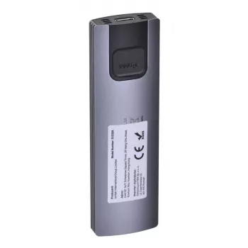 M.2 SSD-Gehäuse Unitek uDrive Grau — M.2 (2230/2242/2260/2280), NVMe/SATA III, USB-C 10 Gbit/s, Aluminium