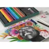 Ölbasierte Stifte Faber-Castell Polychromos & Pitt Graphite Matt Set 48 Stück Mehrfarbig