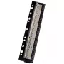 Locher WEDO 67 9401 – 4-Loch-Metalllocher, schwarz, Stanzleistung 3 mm, 66 mm Breite