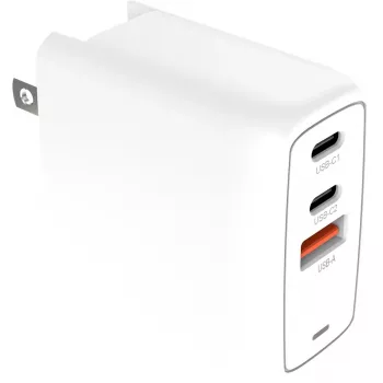 Ladegerät Creative Labs 67W GaN 1x USB-A 2x USB-C PD — 67W Gesamtausgangsleistung, GaN-Technologie