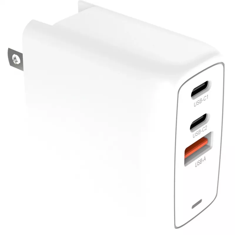Ladegerät Creative Labs 67W GaN 1x USB-A 2x USB-C PD — 67W Gesamtausgangsleistung, GaN-Technologie