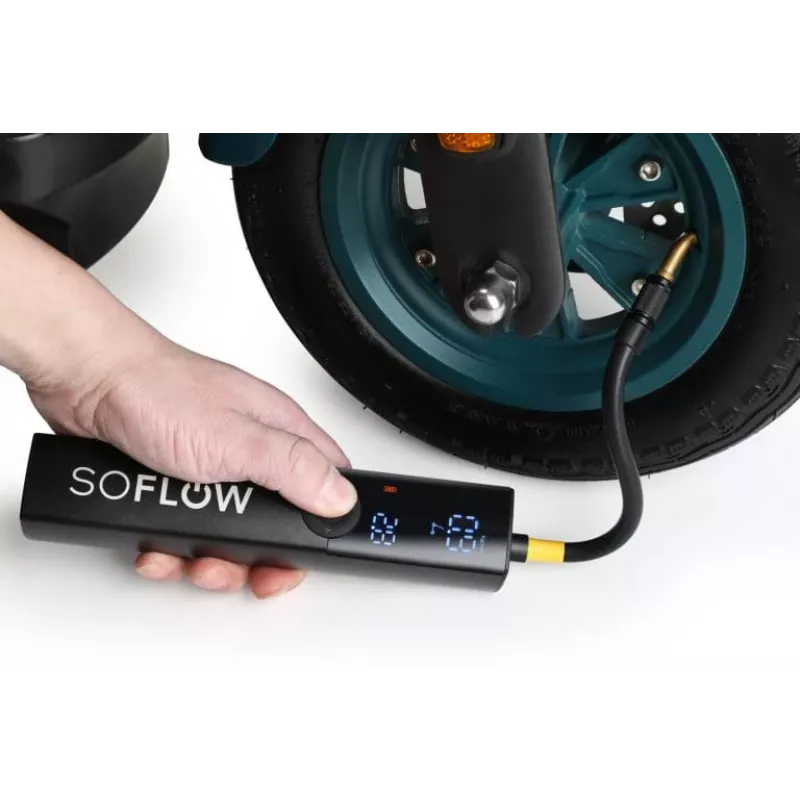 Soflow 700.100.09 Elektrische Luftpumpe Schwarz