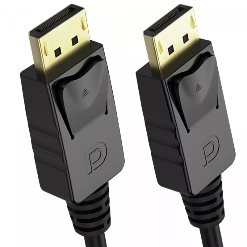 DisplayPort-Kabel Unitek Y-C609BK — 3 m, Stecker-auf-Stecker, schwarz