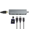 LogiLink UA0343 USB-C Multiport-Hub Aluminium USB 3.2 2nd Gen Mult
