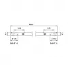 Koaxialkabel DeLOCK 89643 0,5 m MHF IV HSC MXHP32