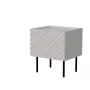 Nachttisch Cama LUCCA, cama meble, 47x40x52 cm, cashmere, MDF/Spanplatte, 2er-Set