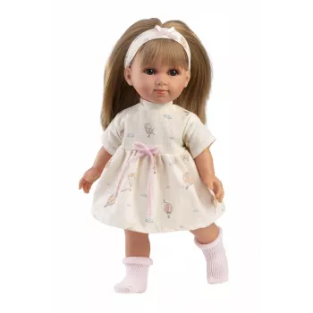 Puppe Llorens Elena 35 cm — realistische Merkmale, weicher Körper