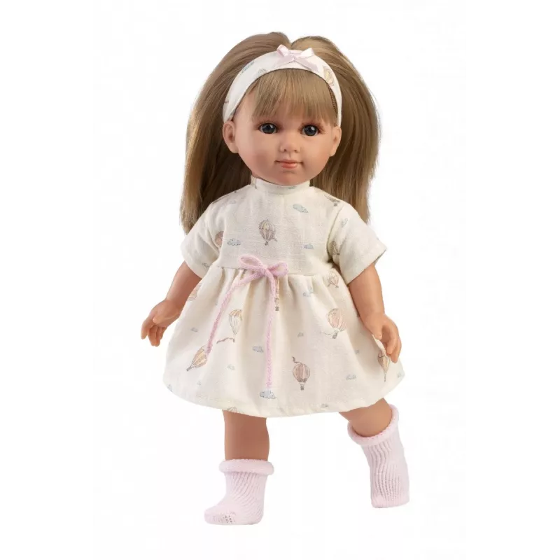 Puppe Llorens Elena 35 cm — realistische Merkmale, weicher Körper