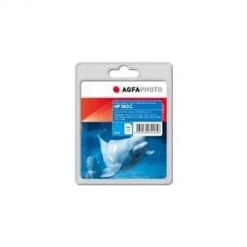 AgfaPhoto 5.5 ml - Cyan - kompatibel - Tintenpatrone (Alternative zu: HP 363, HP C8771EE)