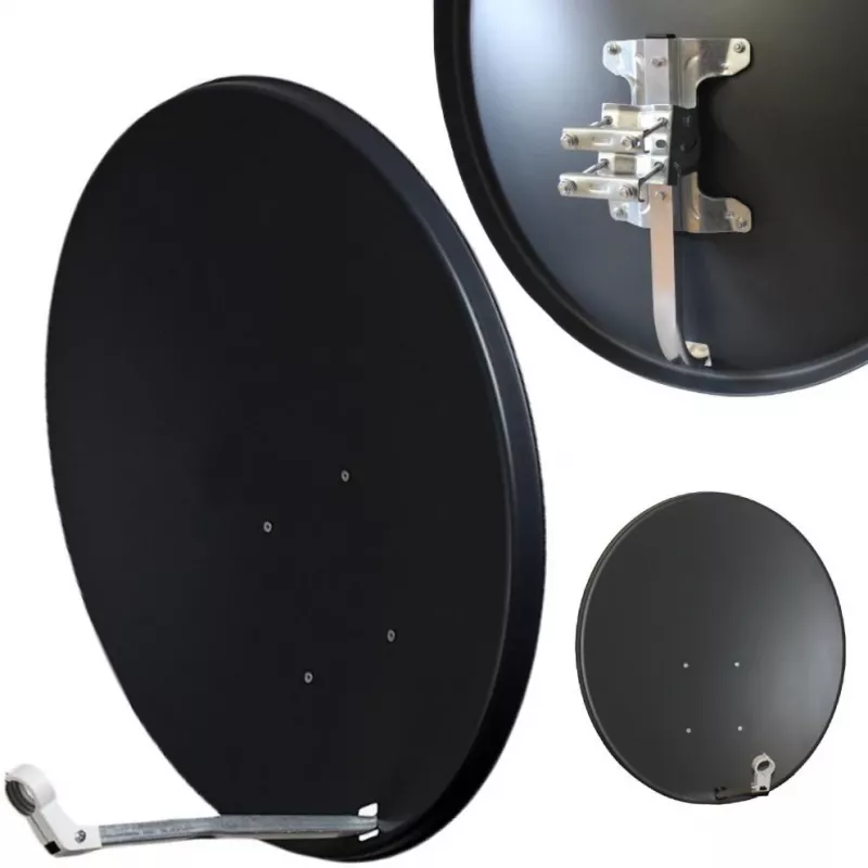 Satellitenschüssel Corab COR-900SAE-C 90 cm Graphit Standard