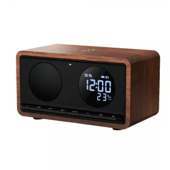 MANTA Radiowecker RDI912B Rimini Schwarz mit 12-Zoll-Anzeige und 8 GB Speicher