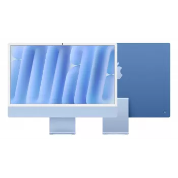 iMac 24 Zoll: M4 10/10, 16 GB, 512 GB SSD – Blau