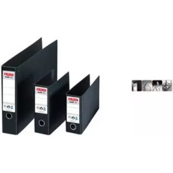 Ringbinder A5 Herlitz maX.file Schwarz