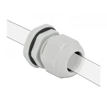 Kabelverschraubung DeLOCK 60199 Grau Kunststoff 10 Stk.
