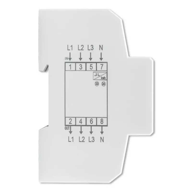 Dreiphasiger elektronischer Zähler QOLTEC 50992 400V 100A
