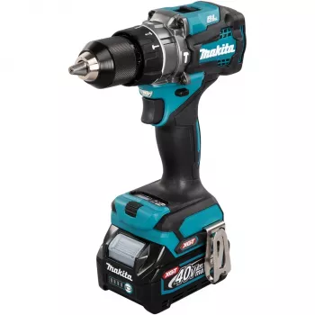 Makita HP001GD201 - Bohrhammer/Schrauber - Kabellos - 2 Geschwindigkeiten - Schlüsselfutter 13 mm - 140 N·m - 2 Akkus, Ladegerät inklusive - 40 V (HP001GD201)