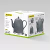 Wasserkocher Maestro MR-077, 1,5 L, 1500 W, Keramikgehäuse, grau