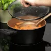 Kochtopf Russell Hobbs RH01669BEU7 20 cm, schwarz, Edelstahl-Innenbereich