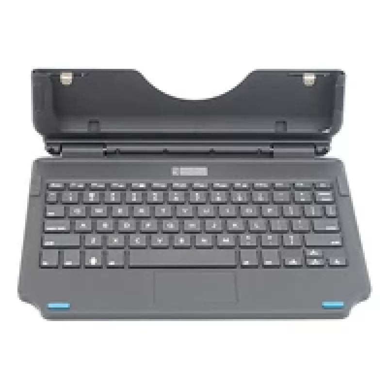 Gamber-Johnson 7160-1872-00 Mobilgerät-Tastatur QWERTY US-Englisch Pogo Pin Schwarz