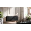 Cama 3D Kommode PALAZZO BIS 151x40x75 matt schwarz