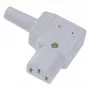 C13 Stromstecker Bachmann 915.970 Grau