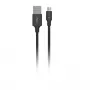 USB-Micro-B-Kabel Devia Pheez Series 5V 2,4A 25 cm — schwarz