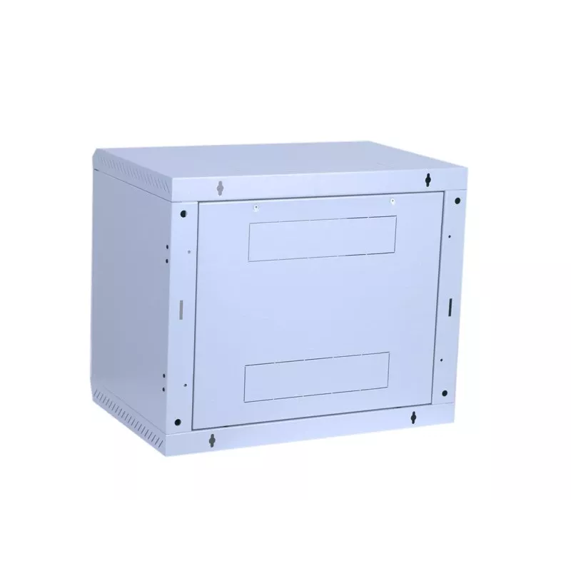 Wandmontierter Schrank Triton RBA-15-AS5-CAX-A1 15U/500 Glastür Grau