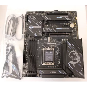 Motherboard MSI Z890 GAMING PLUS WIFISO — generalüberholt, gebraucht, nur Backpanel enthalten