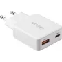Voltcraft UC-1C1A45W01 USB-Ladegerät USB-C USB-A Schnellladung PD 3.0 Weiß (VC-17009805)