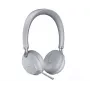 Yealink BH72 Headset Kabelgebunden & Kabellos Kopfband Anrufe/Musik USB Typ-A Bluetooth Ladestation Hellgrau