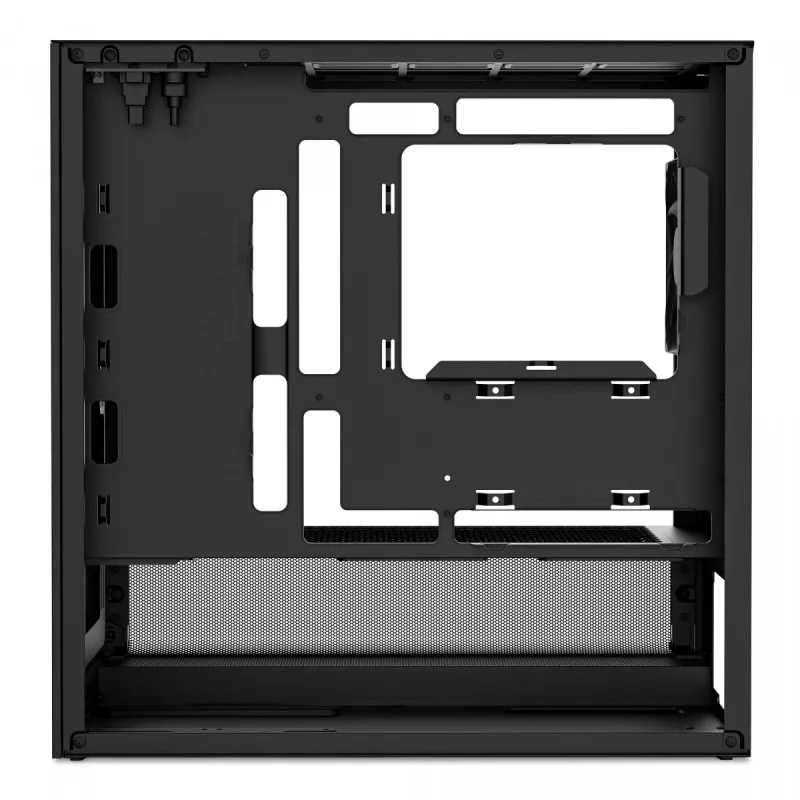 NZXT H3 Flow Micro ATX Airflow Gehäuse - Schwarz