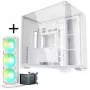 Lian Li O11 Vision Compact + TRYX PANORAMA SE ARGB Complete Liquid Cooling - Weiß, 360mm