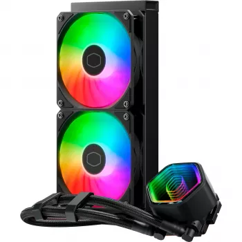 Cooler Master MasterLiquid 240 Core II Prozessor Flüssigkeitskühlungsset 4,72 (12 cm) Schwarz