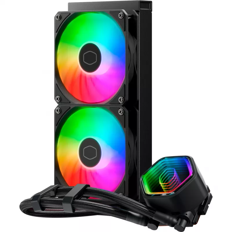 Cooler Master MasterLiquid 240 Core II Prozessor Flüssigkeitskühlungsset 4,72 (12 cm) Schwarz