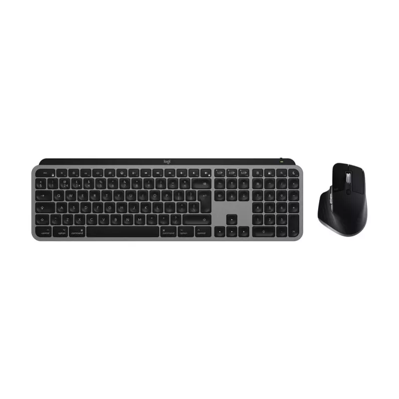 Logitech Master Series MX Keys S Combo für Mac – hintergrundbeleuchtet – kabellos (920-012845)