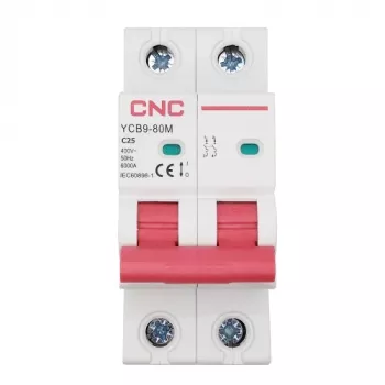 Leitungsschutzschalter HiSmart NV821518 2-polig 25A C-Charakteristik MCB