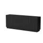 Kommoden Cama LIVERTI 2000x420x780 mm, schwarz, Spanplattenkorpus, 16 mm