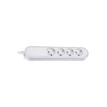 Power Extension Bachmann SMARTLINE 1.5m 4 AC Outlets Indoor Schwarz