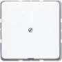 Schalterabdeckung JUNG CD 590 A WW Weiß, Duroplast, konventionelles Design