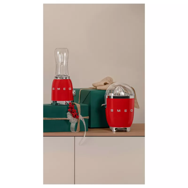 Elektrische Zitruspresse Smeg CJF11RDEU 70 W Rot Edelstahl