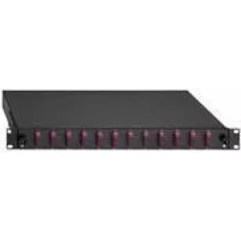 Glasfaser-Spleißbox Rutenbeck 2280305060 SC Duplex MM x6 Schwarz 1U