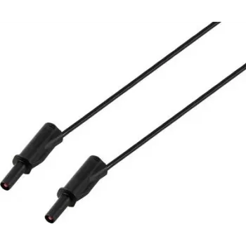 Voltcraft MSB-532 Prüfleitung 4 mm 1 m schwarz 2,5 mm² CAT IV 600 V 32 A (VC-16832955)
