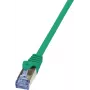 Netzwerkkabel LogiLink 1,5m Cat.6A RJ-45 S/FTP Grün