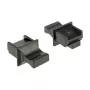 Buchsen-Schutzabdeckung RJ-45 DeLOCK 64020 Schwarz 10 Stk.